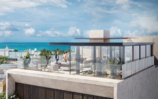 “Aerial view of Playa del Carmen condos illustrating the cost to own a condo in Playa del Carmen”