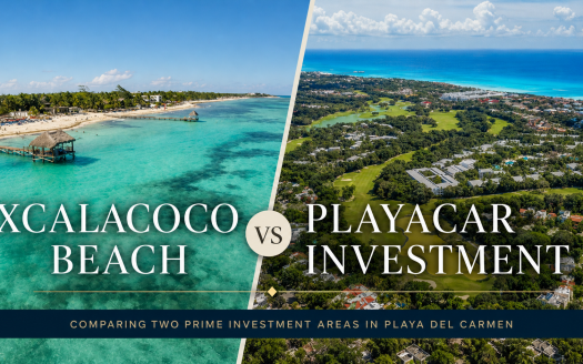 Xcalacoco Beach vs Playacar investment Playa del Carmen 2026